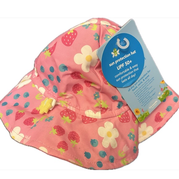 IPlay Swim Tankini Set w/ Snap Swimsuit Diaper & Sun Protection Hat NWT 6 Months - Picture 6 of 11